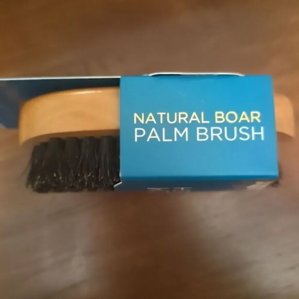 NEW TITAN Premium Natural Boar Palm Brush‎